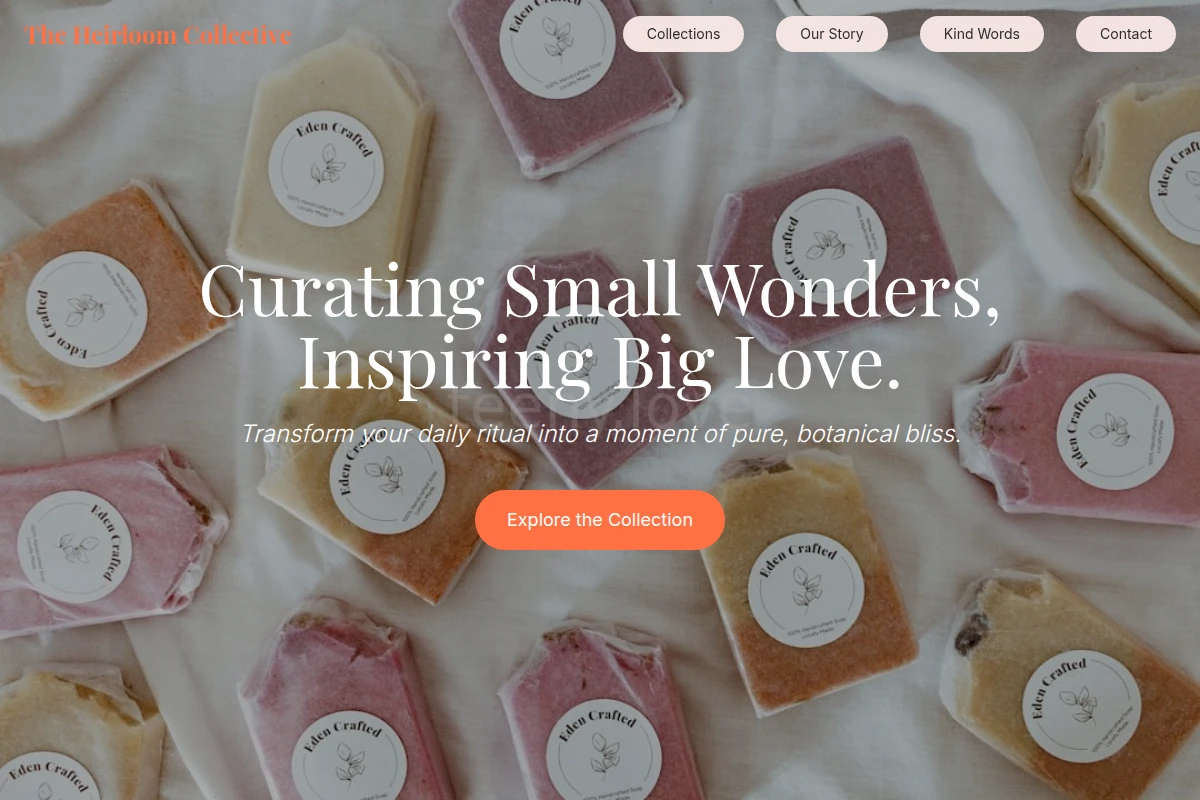 Niche Handmade Soap