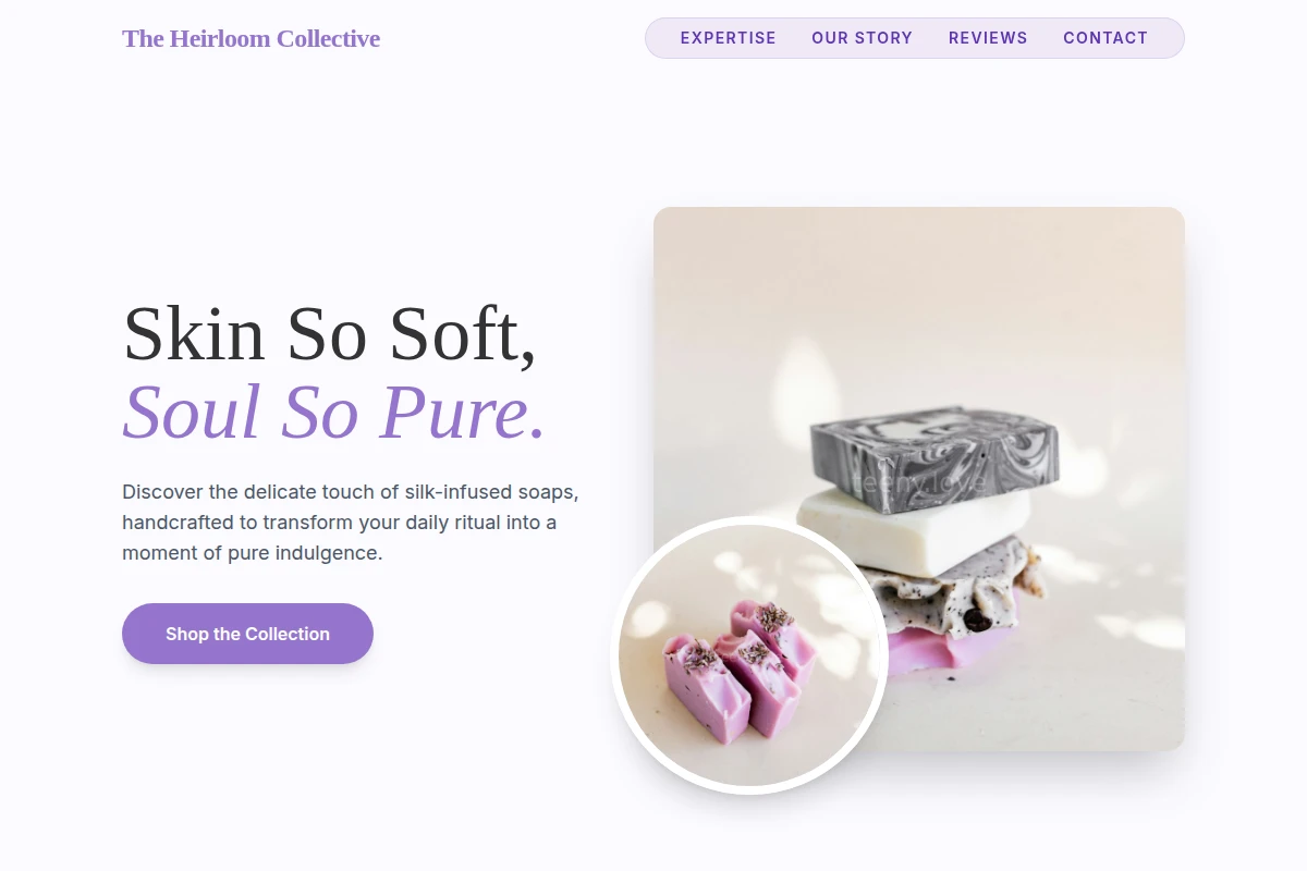 Silk Handmade Soap