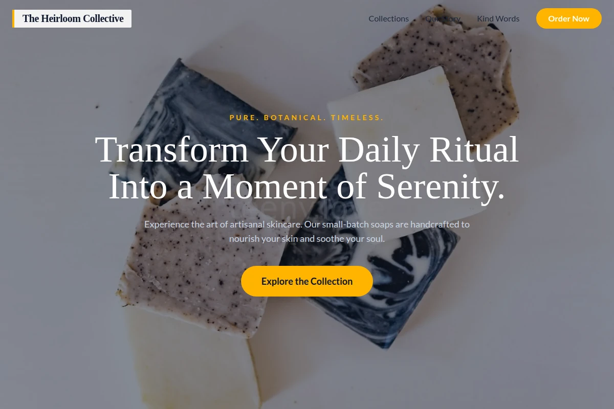 Precious Handmade Soap