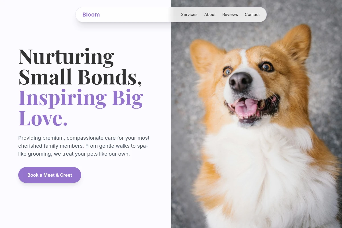 Bloom Pet Services